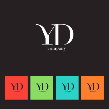 Y ve D harfi şirket logosu 