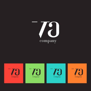 V ve mektup şirket logosu 