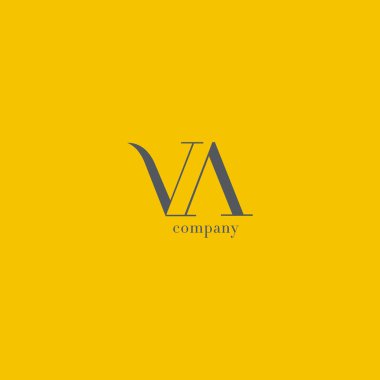 V ve mektup şirket logosu 
