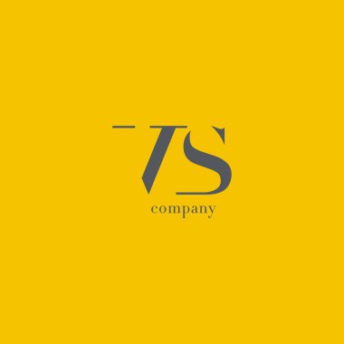 V ve S harfi şirket logosu 