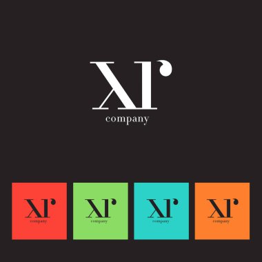 X ve R harfi şirket logosu 
