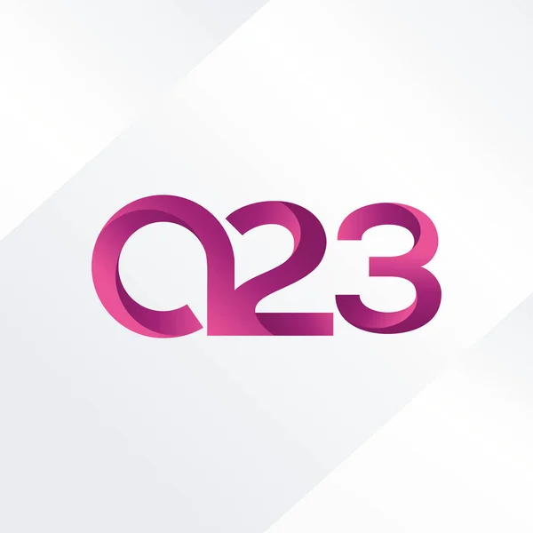23 společné logo — Stockový vektor
