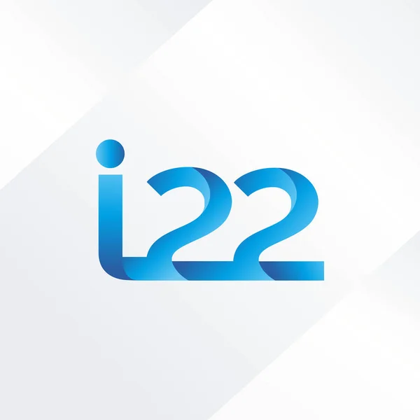 I 22 gemeinsames Logo — Stockvektor