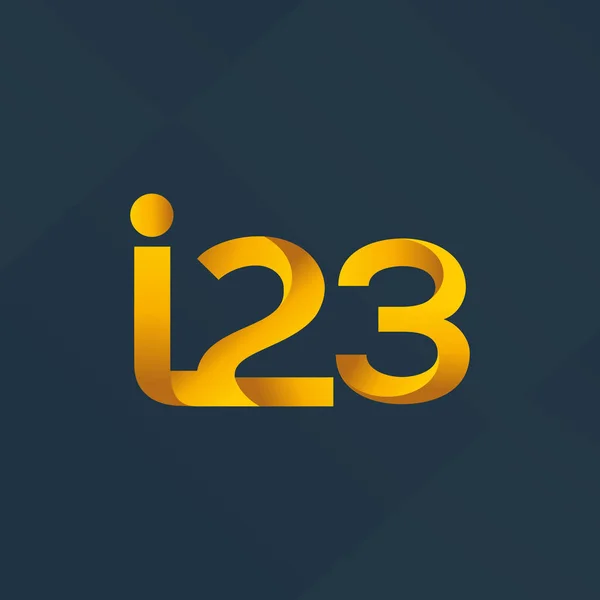 I 23 gemeinsames Logo — Stockvektor