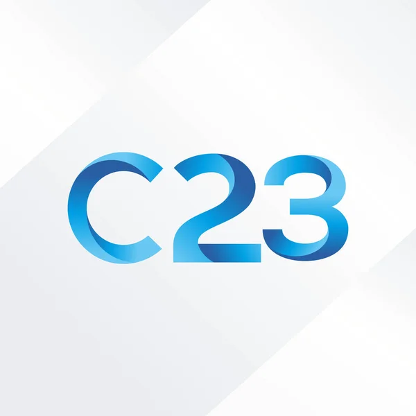 C23   joint logo — Stock Vector