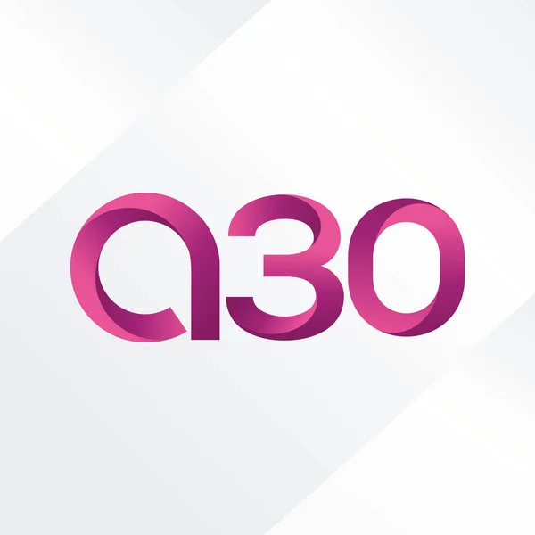 30 společné logo — Stockový vektor