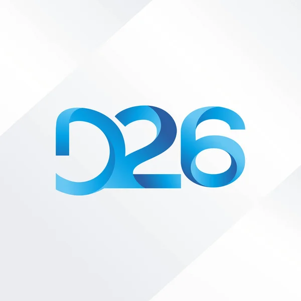 D 26  joint logo — ストックベクタ