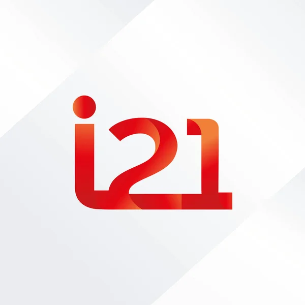 I 21 logo comune — Vettoriale Stock