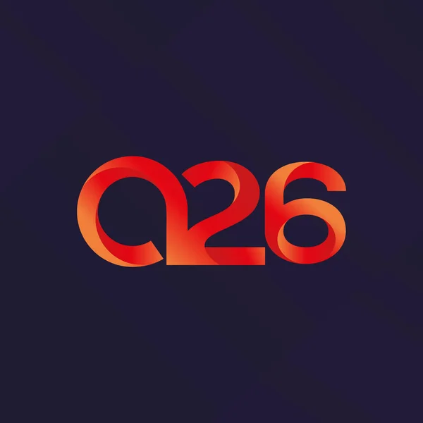 26 共同ロゴ — ストックベクタ