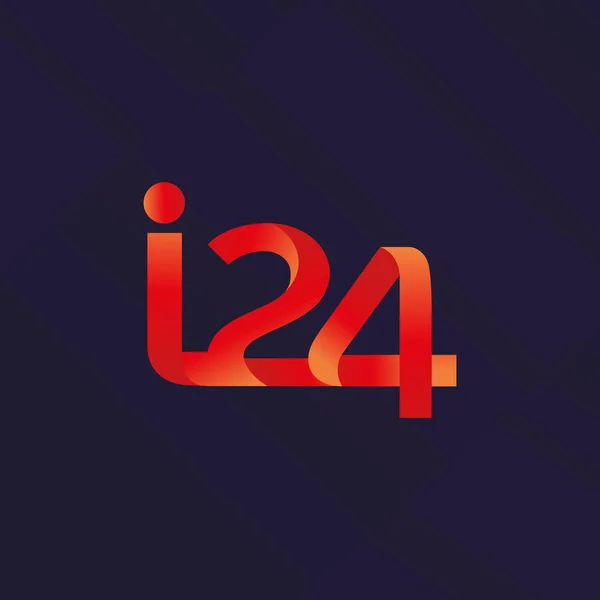 Jag 24 gemensamma logotyp — Stock vektor