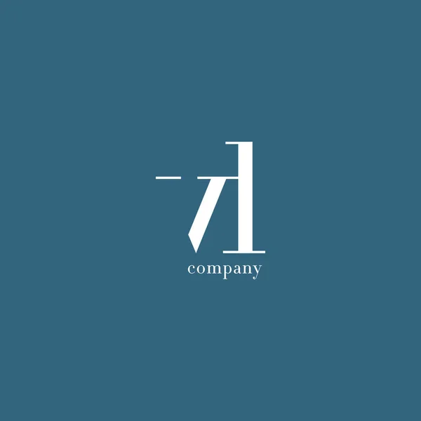 V & L Letter Company — стоковый вектор
