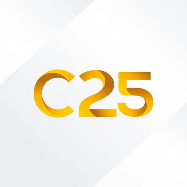 C25   joint logo — Stock Vector