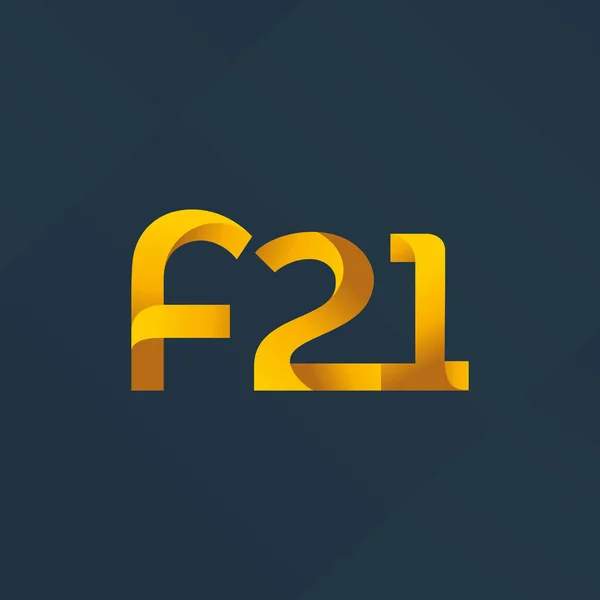 Logo commun f21 — Image vectorielle