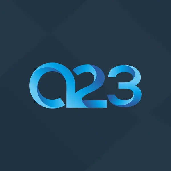 A 23 logo comune — Vettoriale Stock