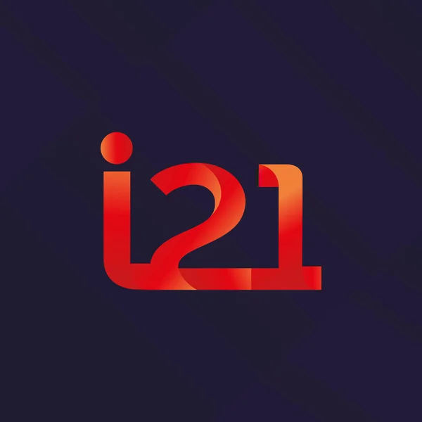 Ik 21 gezamenlijke logo — Stockvector