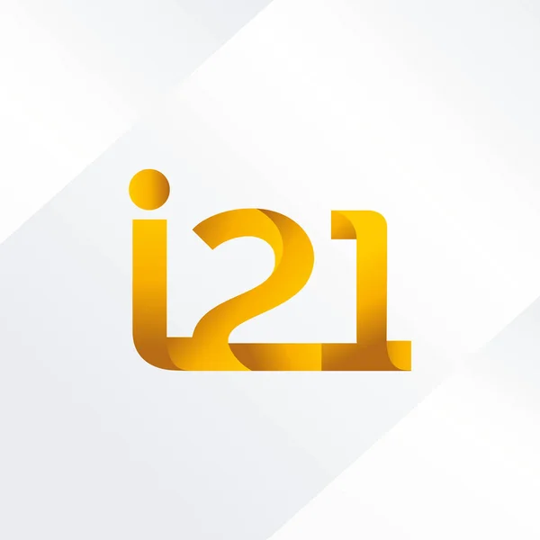 I 21 gemeinsames Logo — Stockvektor