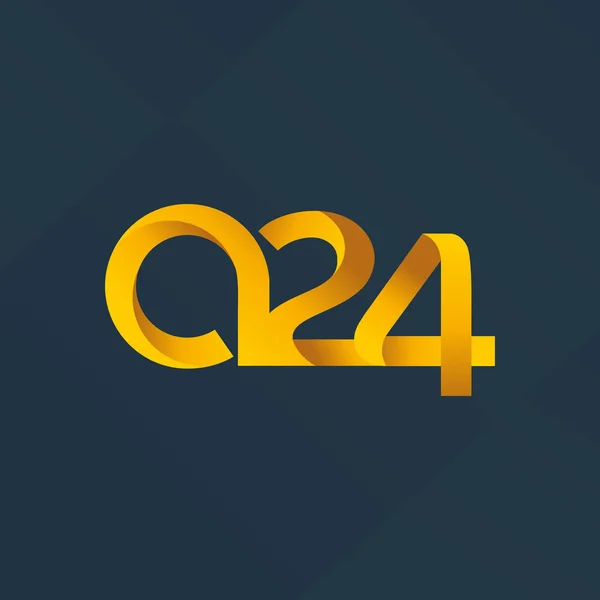 Een 24 gezamenlijke logo — Stockvector