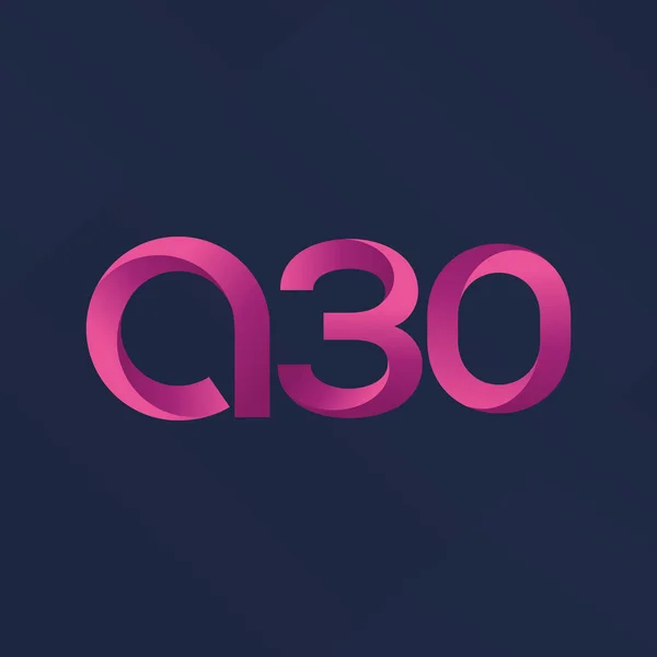 30 společné logo — Stockový vektor
