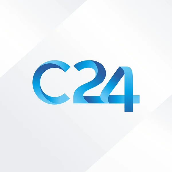 C24   joint logo — Stock Vector