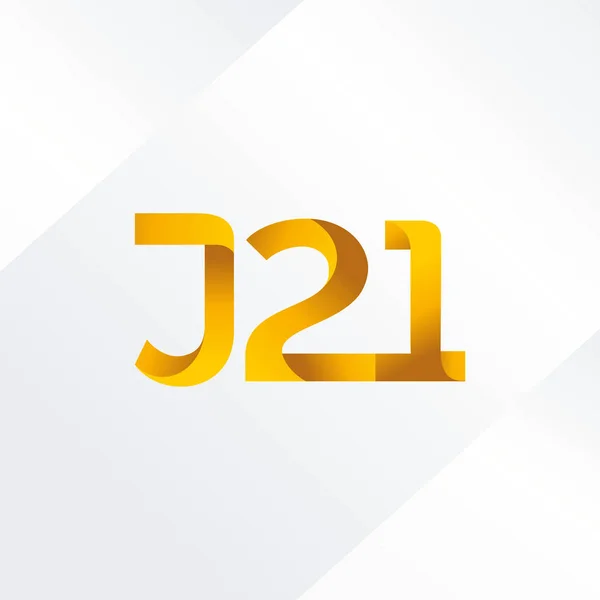 J21 gemensamma logotyp — Stock vektor