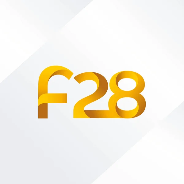 F28 ortak logosu — Stok Vektör