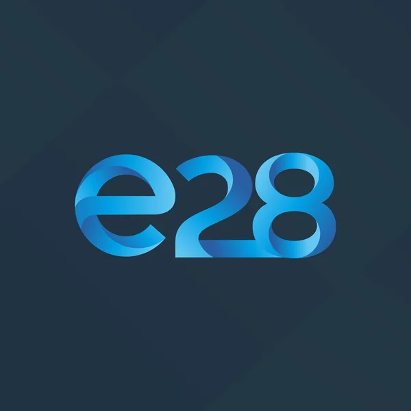 E28 gezamenlijke logo — Stockvector