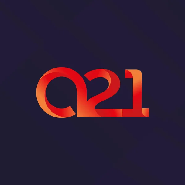 A21 gezamenlijke logo — Stockvector