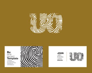 Uo harfler şirket logosu 
