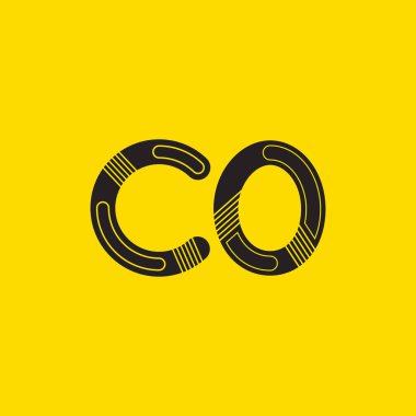 C0 mektup ve sayı logo simge