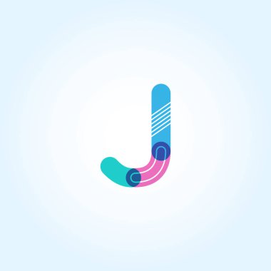 J tek harf Logo