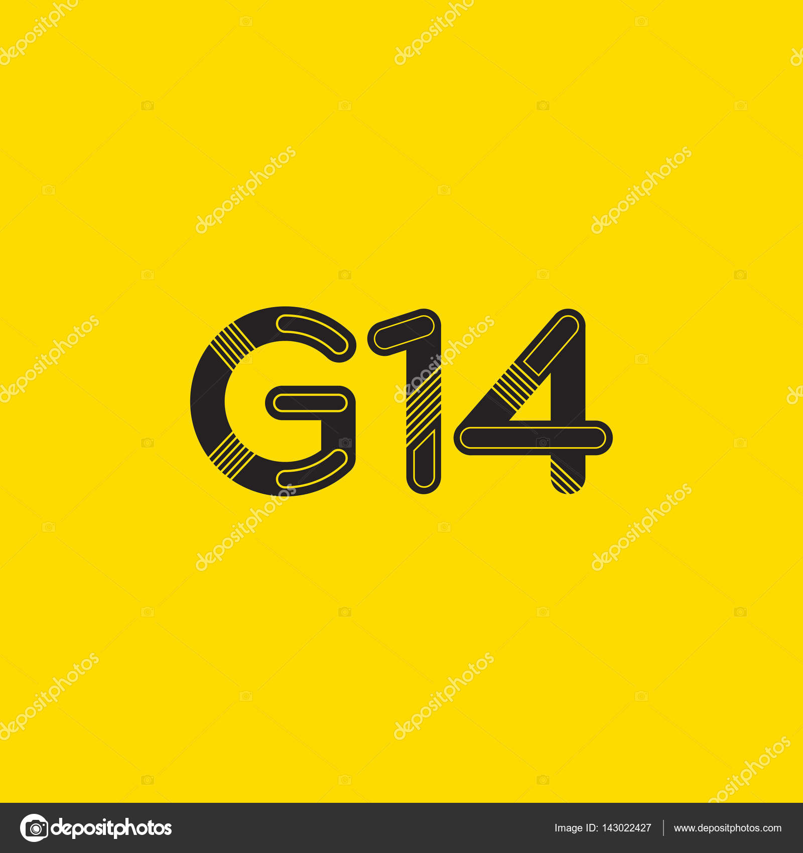 G14 joint logo — Stock Vector © brainbistro #143022427