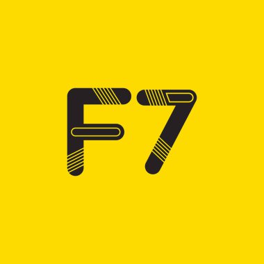 F7'ye mektup ve sayı logo simge