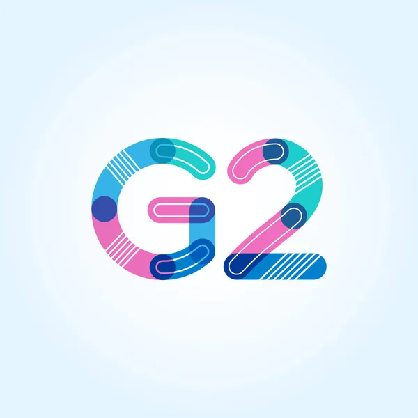G2  joint logo — Stock Vector