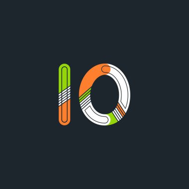 L0 mektup ve sayı logo simge