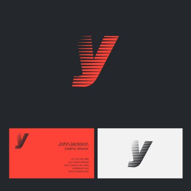 Y harfi şirket logosu 