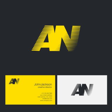 Bir harf şirket logosu 