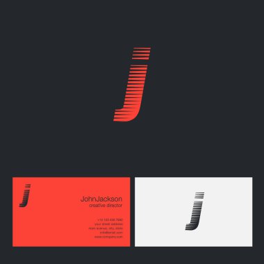 J harfi şirket logosu 