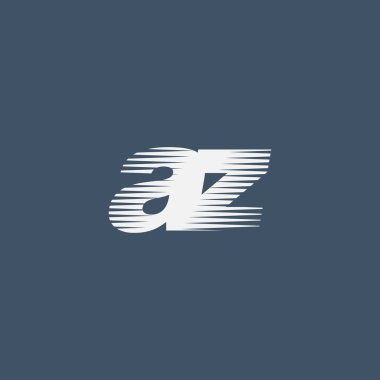 Az harf şirket logosu 