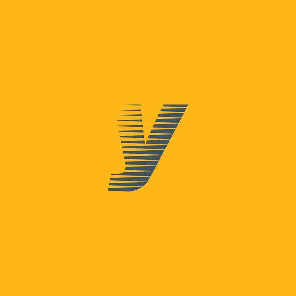 Y Letra Compañía Logo — Vector de stock