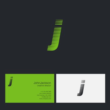 J harfi şirket logosu 