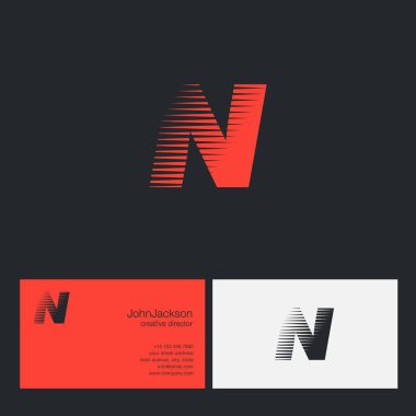 N harfi şirket logosu 