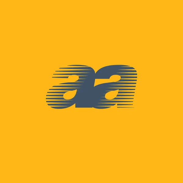 AA Letters Company Logo — Vector de stoc