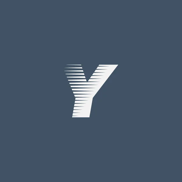 Y 文字会社のロゴ — ストックベクタ