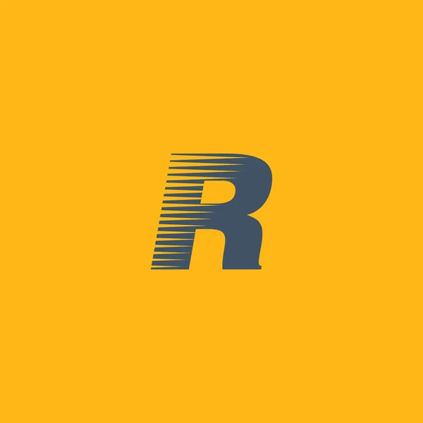 R lettre logo de l'entreprise — Image vectorielle