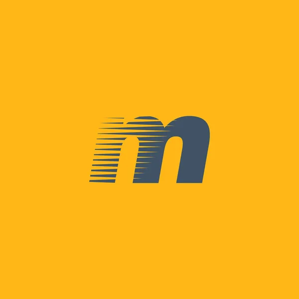 M dopis firemní Logo — Stockový vektor