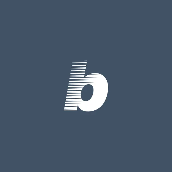 B Letter Company Logo — Stock Vector