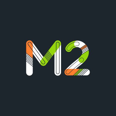 harf ve rakam M2 logosu