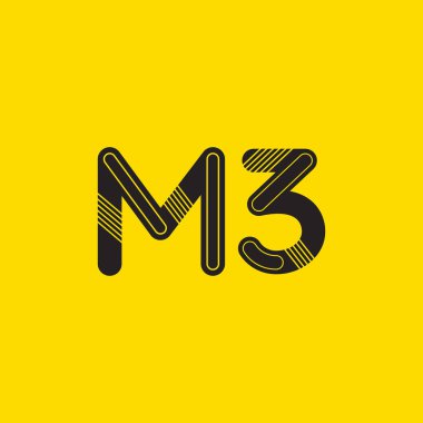harf ve rakam M3 logo