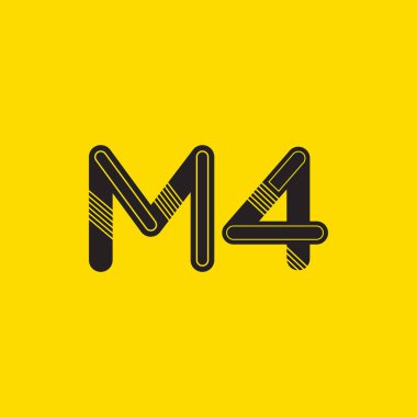 harf ve rakam M4 logosu
