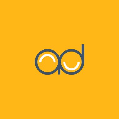 yuvarlak mektup logo reklam